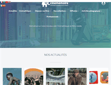 Tablet Screenshot of cinememoire.net